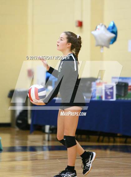 Thumbnail 2 in Kerr-Vance Academy vs Cresset Christian Academy (NCISAA 1A Final) photogallery.