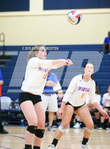 Thumbnail 2 in Kerr-Vance Academy vs Cresset Christian Academy (NCISAA 1A Final) photogallery.