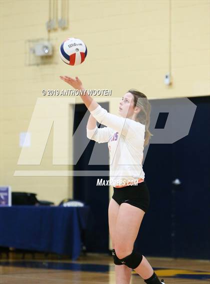 Thumbnail 2 in Kerr-Vance Academy vs Cresset Christian Academy (NCISAA 1A Final) photogallery.