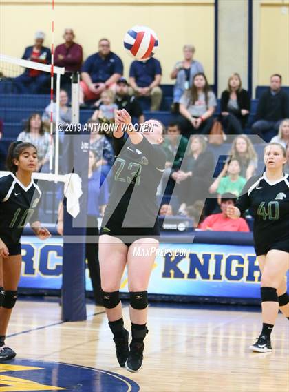 Thumbnail 1 in Kerr-Vance Academy vs Cresset Christian Academy (NCISAA 1A Final) photogallery.