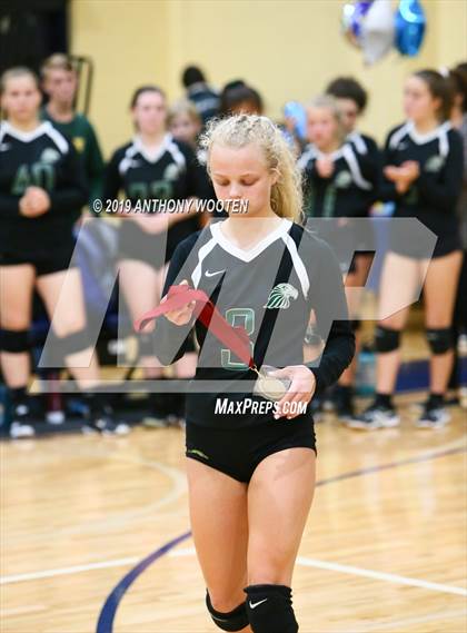 Thumbnail 2 in Kerr-Vance Academy vs Cresset Christian Academy (NCISAA 1A Final) photogallery.