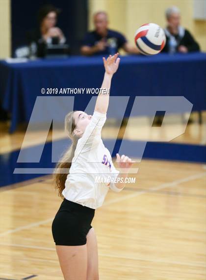 Thumbnail 1 in Kerr-Vance Academy vs Cresset Christian Academy (NCISAA 1A Final) photogallery.