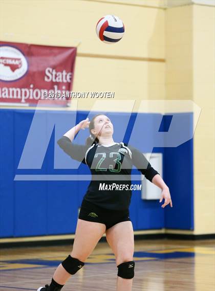 Thumbnail 2 in Kerr-Vance Academy vs Cresset Christian Academy (NCISAA 1A Final) photogallery.