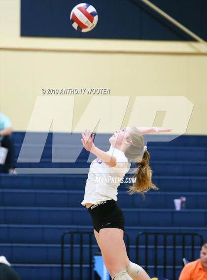 Thumbnail 2 in Kerr-Vance Academy vs Cresset Christian Academy (NCISAA 1A Final) photogallery.
