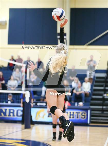 Thumbnail 2 in Kerr-Vance Academy vs Cresset Christian Academy (NCISAA 1A Final) photogallery.