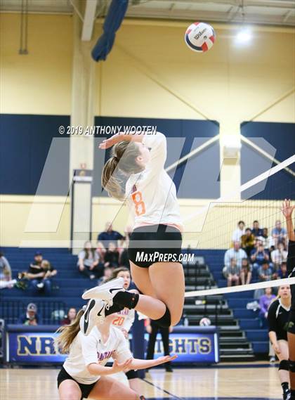 Thumbnail 3 in Kerr-Vance Academy vs Cresset Christian Academy (NCISAA 1A Final) photogallery.