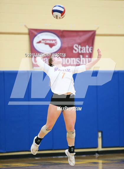 Thumbnail 2 in Kerr-Vance Academy vs Cresset Christian Academy (NCISAA 1A Final) photogallery.