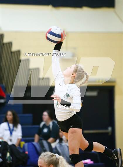 Thumbnail 2 in Kerr-Vance Academy vs Cresset Christian Academy (NCISAA 1A Final) photogallery.