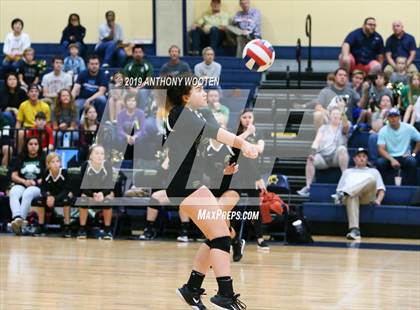 Thumbnail 2 in Kerr-Vance Academy vs Cresset Christian Academy (NCISAA 1A Final) photogallery.