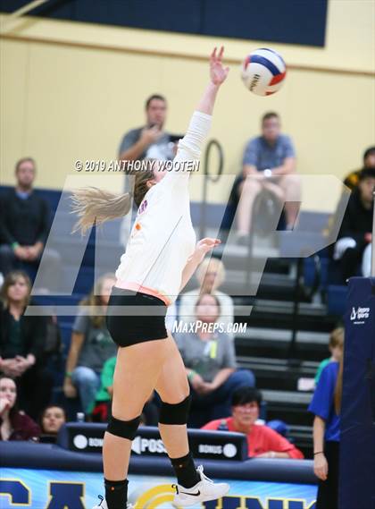 Thumbnail 2 in Kerr-Vance Academy vs Cresset Christian Academy (NCISAA 1A Final) photogallery.