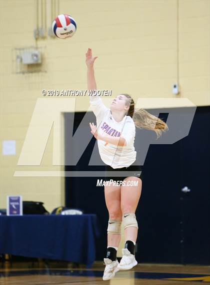 Thumbnail 3 in Kerr-Vance Academy vs Cresset Christian Academy (NCISAA 1A Final) photogallery.