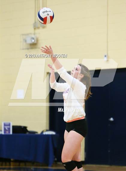 Thumbnail 3 in Kerr-Vance Academy vs Cresset Christian Academy (NCISAA 1A Final) photogallery.