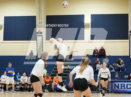 Thumbnail 2 in Kerr-Vance Academy vs Cresset Christian Academy (NCISAA 1A Final) photogallery.