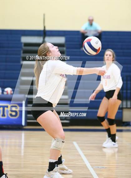 Thumbnail 3 in Kerr-Vance Academy vs Cresset Christian Academy (NCISAA 1A Final) photogallery.