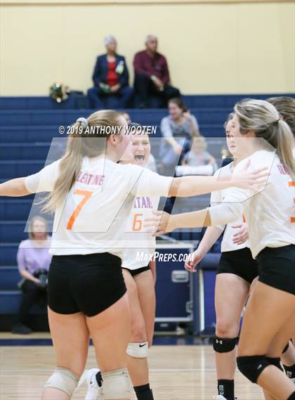 Thumbnail 3 in Kerr-Vance Academy vs Cresset Christian Academy (NCISAA 1A Final) photogallery.