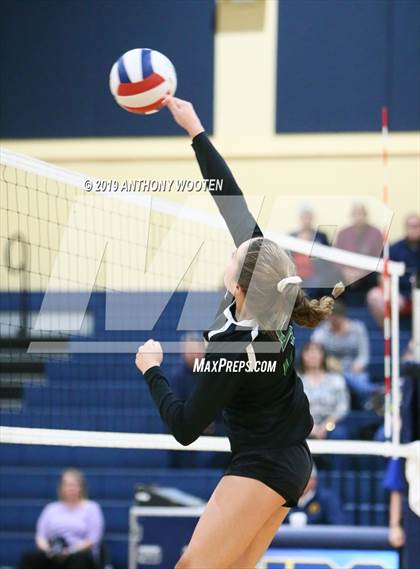 Thumbnail 2 in Kerr-Vance Academy vs Cresset Christian Academy (NCISAA 1A Final) photogallery.