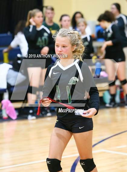 Thumbnail 3 in Kerr-Vance Academy vs Cresset Christian Academy (NCISAA 1A Final) photogallery.