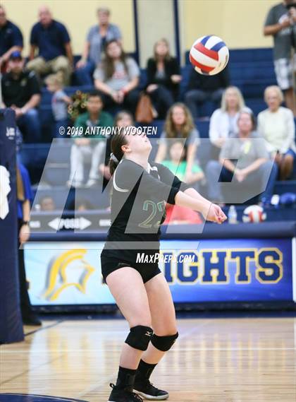 Thumbnail 2 in Kerr-Vance Academy vs Cresset Christian Academy (NCISAA 1A Final) photogallery.