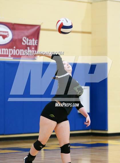Thumbnail 3 in Kerr-Vance Academy vs Cresset Christian Academy (NCISAA 1A Final) photogallery.