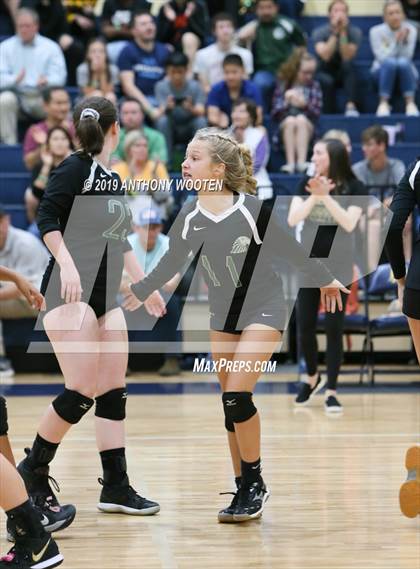 Thumbnail 3 in Kerr-Vance Academy vs Cresset Christian Academy (NCISAA 1A Final) photogallery.