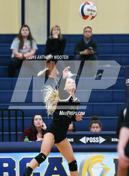 Thumbnail 2 in Kerr-Vance Academy vs Cresset Christian Academy (NCISAA 1A Final) photogallery.