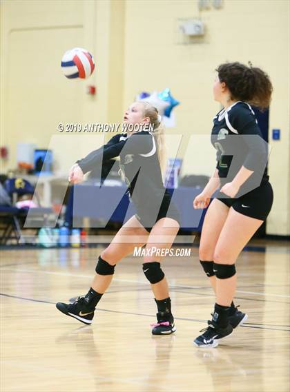 Thumbnail 3 in Kerr-Vance Academy vs Cresset Christian Academy (NCISAA 1A Final) photogallery.