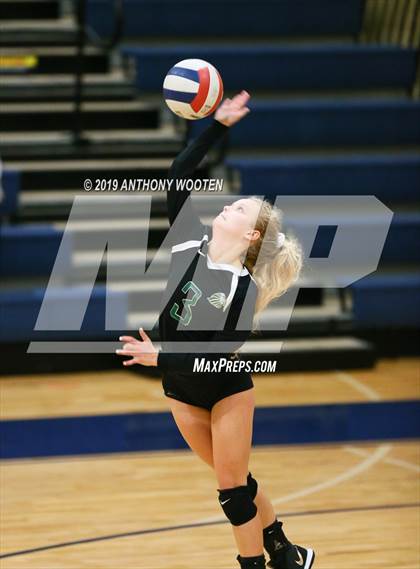 Thumbnail 2 in Kerr-Vance Academy vs Cresset Christian Academy (NCISAA 1A Final) photogallery.
