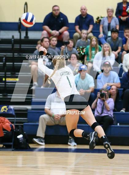 Thumbnail 3 in Kerr-Vance Academy vs Cresset Christian Academy (NCISAA 1A Final) photogallery.