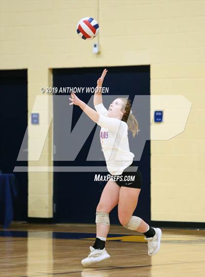 Thumbnail 2 in Kerr-Vance Academy vs Cresset Christian Academy (NCISAA 1A Final) photogallery.