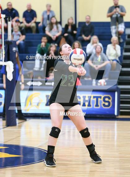 Thumbnail 3 in Kerr-Vance Academy vs Cresset Christian Academy (NCISAA 1A Final) photogallery.
