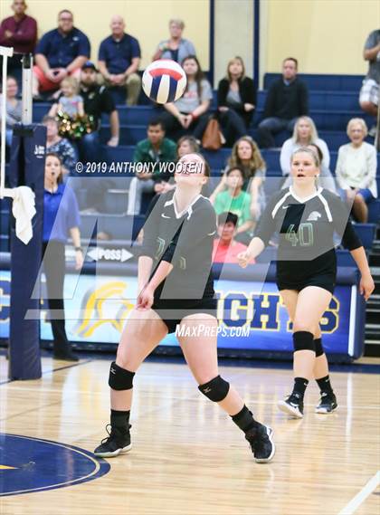 Thumbnail 3 in Kerr-Vance Academy vs Cresset Christian Academy (NCISAA 1A Final) photogallery.