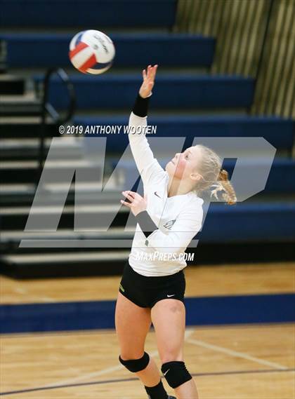 Thumbnail 2 in Kerr-Vance Academy vs Cresset Christian Academy (NCISAA 1A Final) photogallery.