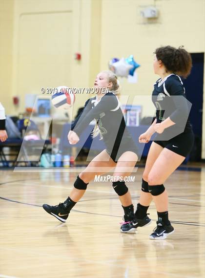 Thumbnail 2 in Kerr-Vance Academy vs Cresset Christian Academy (NCISAA 1A Final) photogallery.