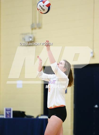 Thumbnail 1 in Kerr-Vance Academy vs Cresset Christian Academy (NCISAA 1A Final) photogallery.