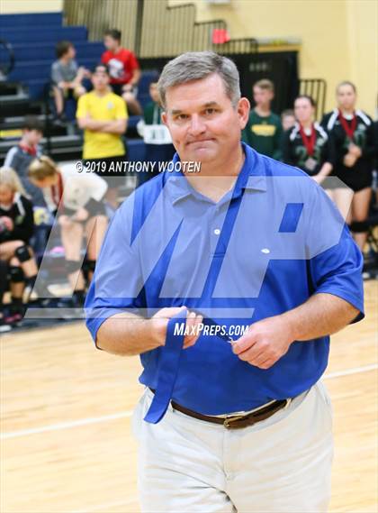 Thumbnail 2 in Kerr-Vance Academy vs Cresset Christian Academy (NCISAA 1A Final) photogallery.