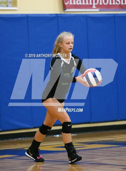 Thumbnail 3 in Kerr-Vance Academy vs Cresset Christian Academy (NCISAA 1A Final) photogallery.