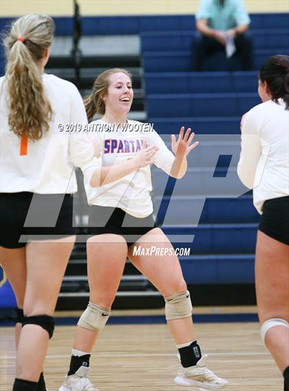 Thumbnail 3 in Kerr-Vance Academy vs Cresset Christian Academy (NCISAA 1A Final) photogallery.