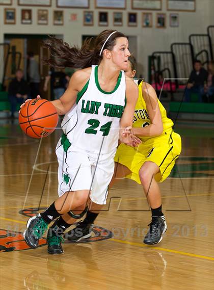 Thumbnail 1 in Triton Central vs. Morristown (Shelby County Tournament) photogallery.