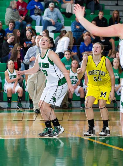Thumbnail 1 in Triton Central vs. Morristown (Shelby County Tournament) photogallery.