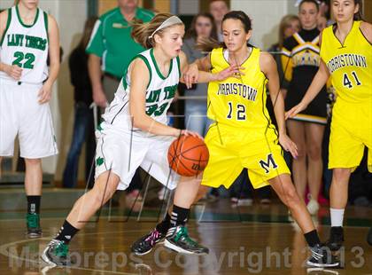Thumbnail 3 in Triton Central vs. Morristown (Shelby County Tournament) photogallery.