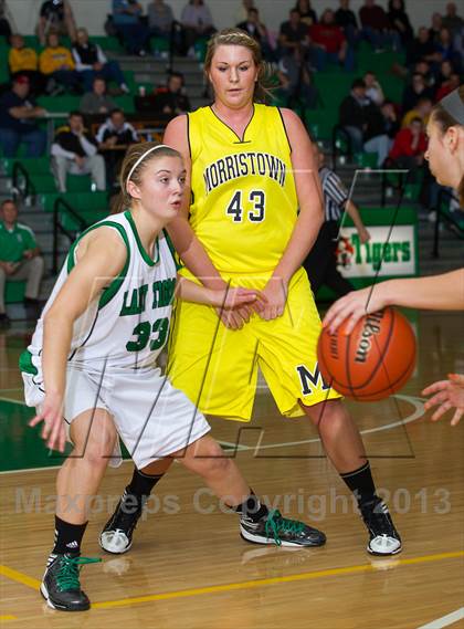 Thumbnail 3 in Triton Central vs. Morristown (Shelby County Tournament) photogallery.