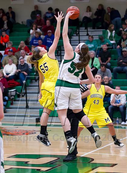 Thumbnail 1 in Triton Central vs. Morristown (Shelby County Tournament) photogallery.