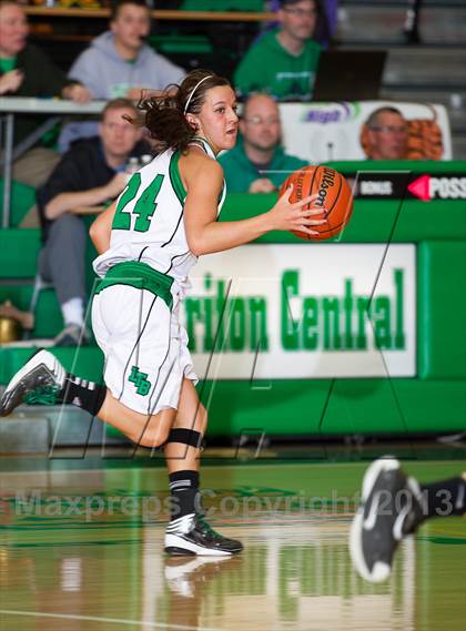 Thumbnail 1 in Triton Central vs. Morristown (Shelby County Tournament) photogallery.