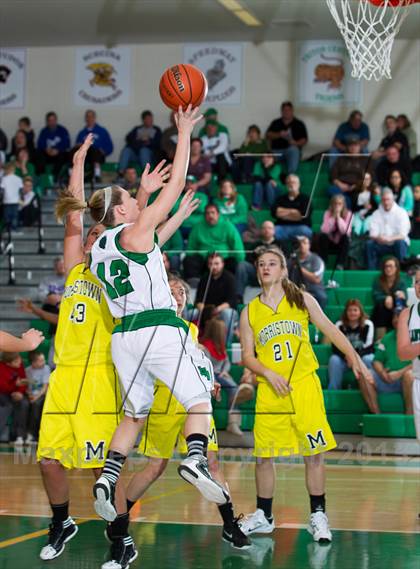 Thumbnail 1 in Triton Central vs. Morristown (Shelby County Tournament) photogallery.