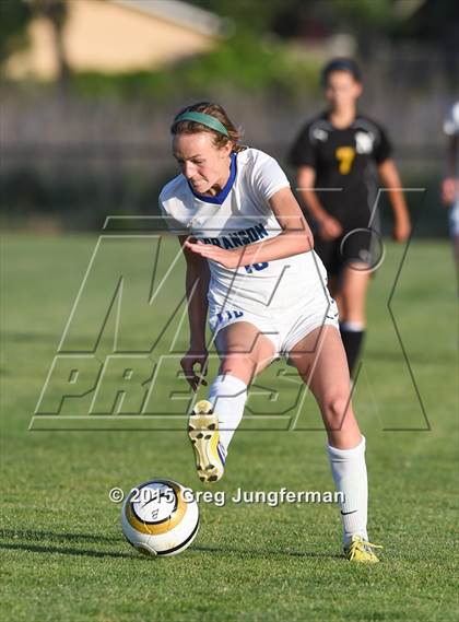 Thumbnail 3 in Novato @ Branson MCAL Playoff photogallery.