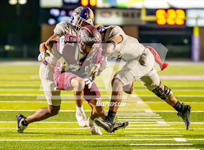 Thumbnail 3 in Marlin vs Ganado (UIL 2A D1 Football Region 4 Quarterfinal) photogallery.