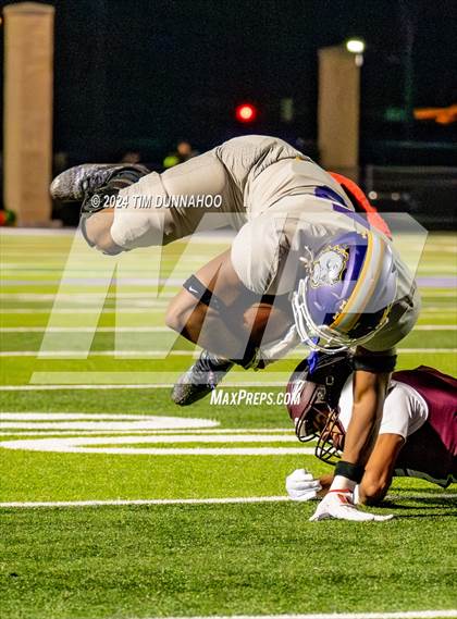 Thumbnail 3 in Marlin vs Ganado (UIL 2A D1 Football Region 4 Quarterfinal) photogallery.