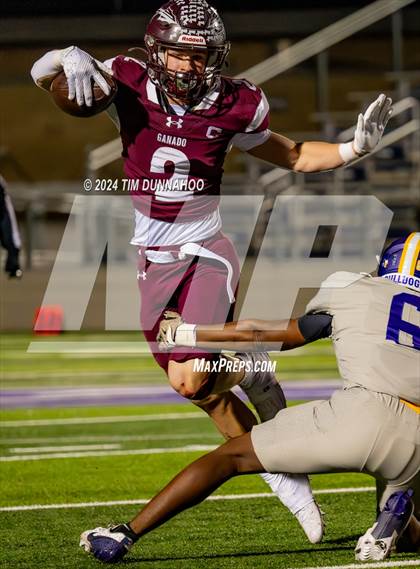 Thumbnail 2 in Marlin vs Ganado (UIL 2A D1 Football Region 4 Quarterfinal) photogallery.