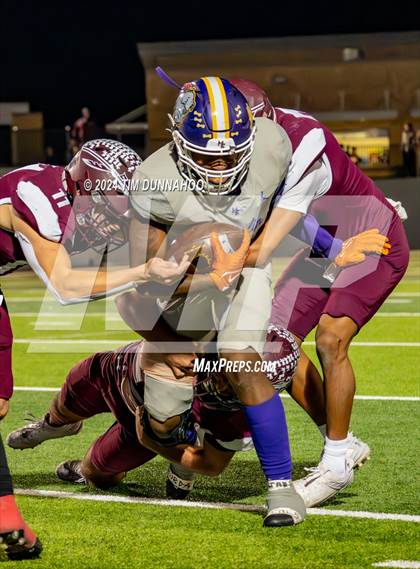 Thumbnail 2 in Marlin vs Ganado (UIL 2A D1 Football Region 4 Quarterfinal) photogallery.