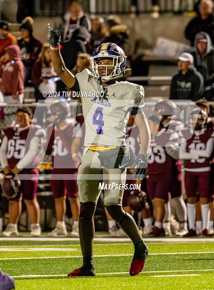 Thumbnail 3 in Marlin vs Ganado (UIL 2A D1 Football Region 4 Quarterfinal) photogallery.
